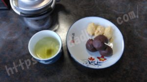 「寒香亭」のお団子